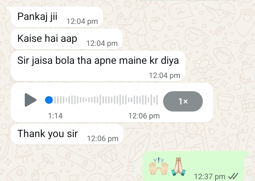 Client review screenshot 7