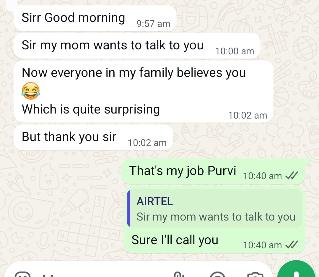 Client review screenshot 12